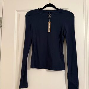 NWT Skims Navy Long-Sleeve